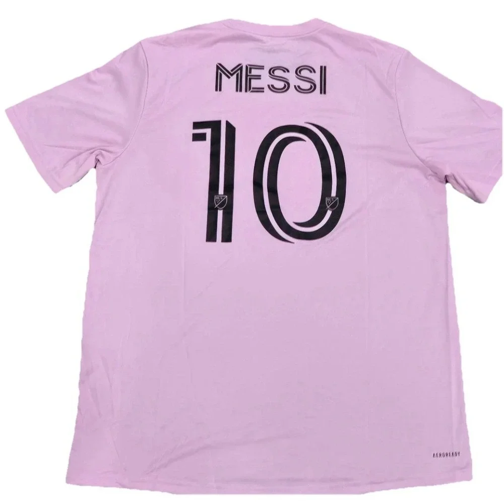 Adidas‎ Lionel Messi Inter Miami CF Perf Shirt Men's XL Pink JJ2590 New $60 NWT